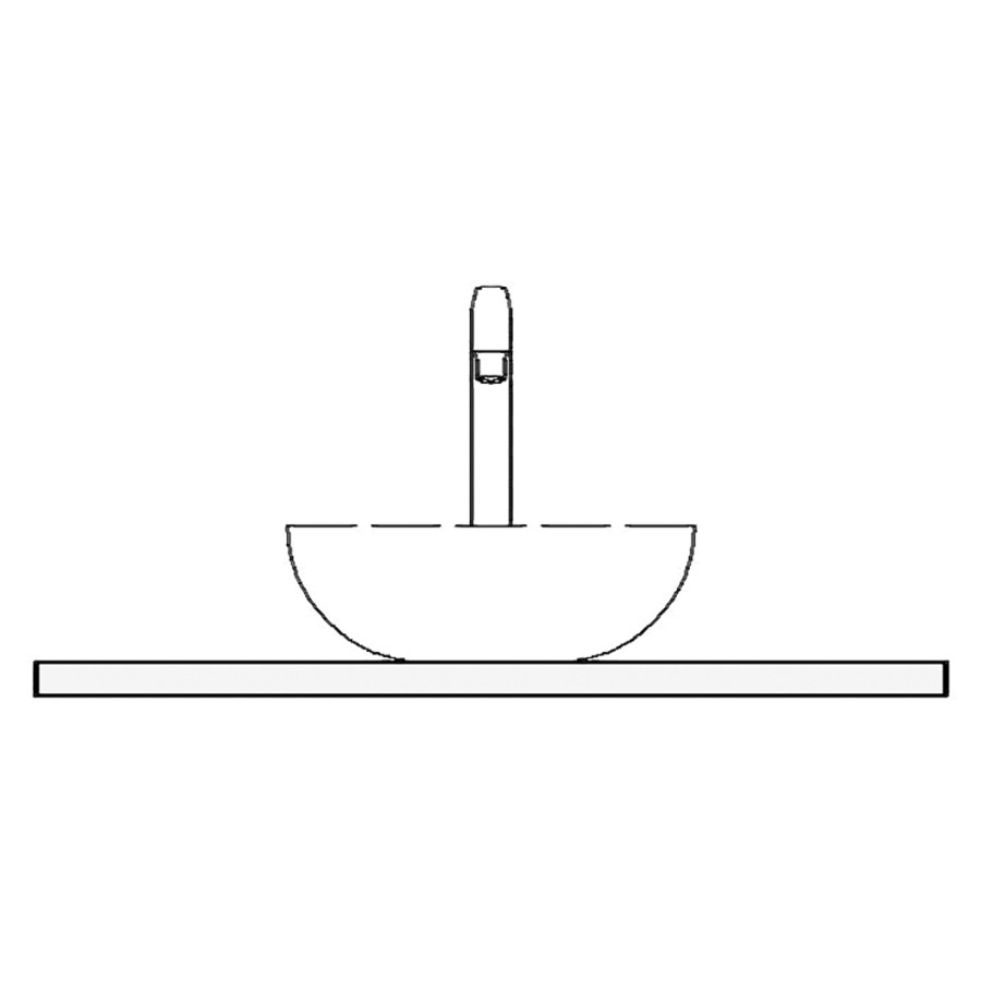 Table de lavabo VOLARE
céramique
80,4 x 51,0 x 1,2 cm
pour 1 lavabo au milieu