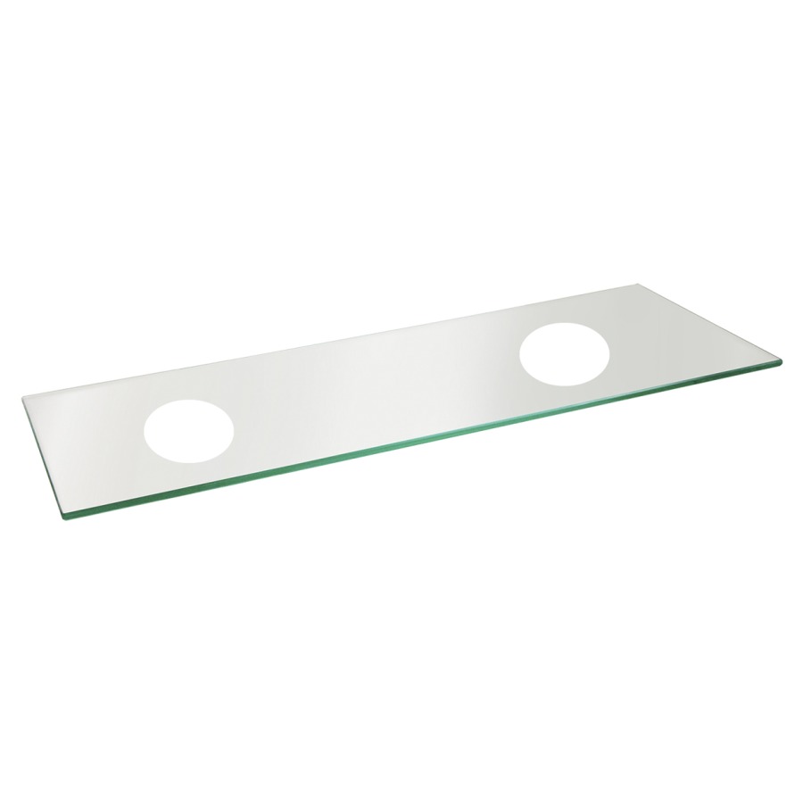 Tablette en verre pour armoire de toilette