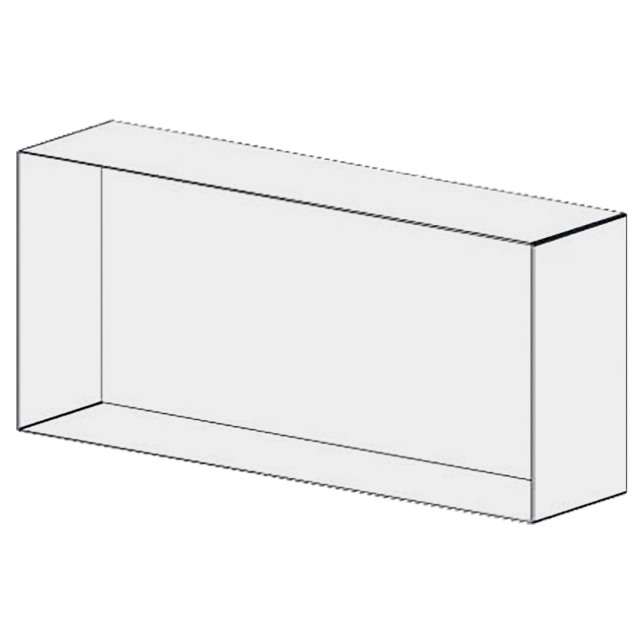 Élément d'armoire Flexi New Metall
60 x 30 x 14.5 cm
élément ouvert  Métal 
blanc RAL 9016