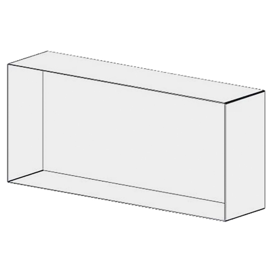 Élément d'armoire Flexi New Metall
60 x 30 x 14.5 cm
élément ouvert  Métal 
anthracite RAL 7016