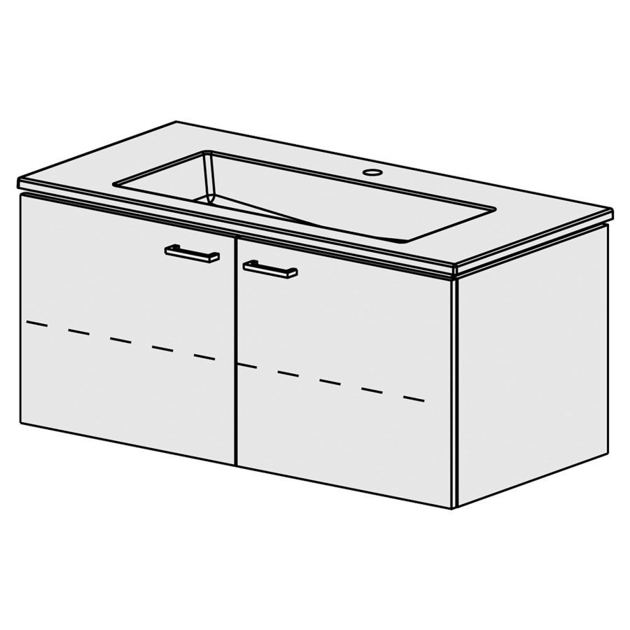 Meubles Stilo Ceram Cube 106 c