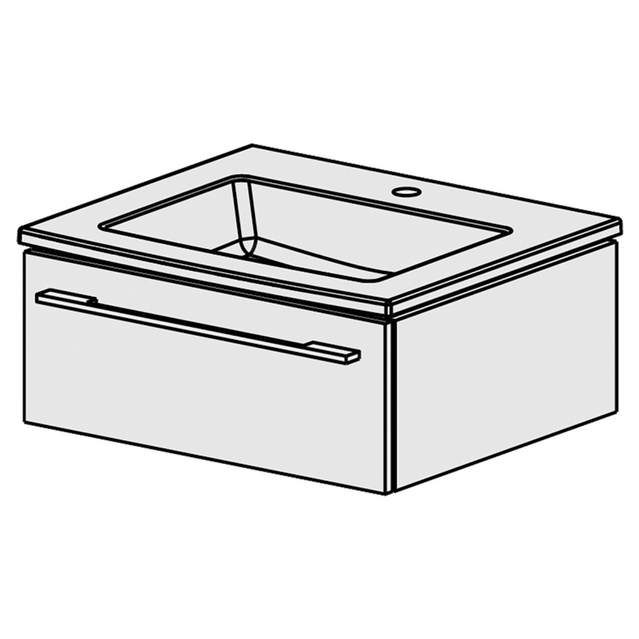 Meubles Stilo Ceram Cube 61 cm