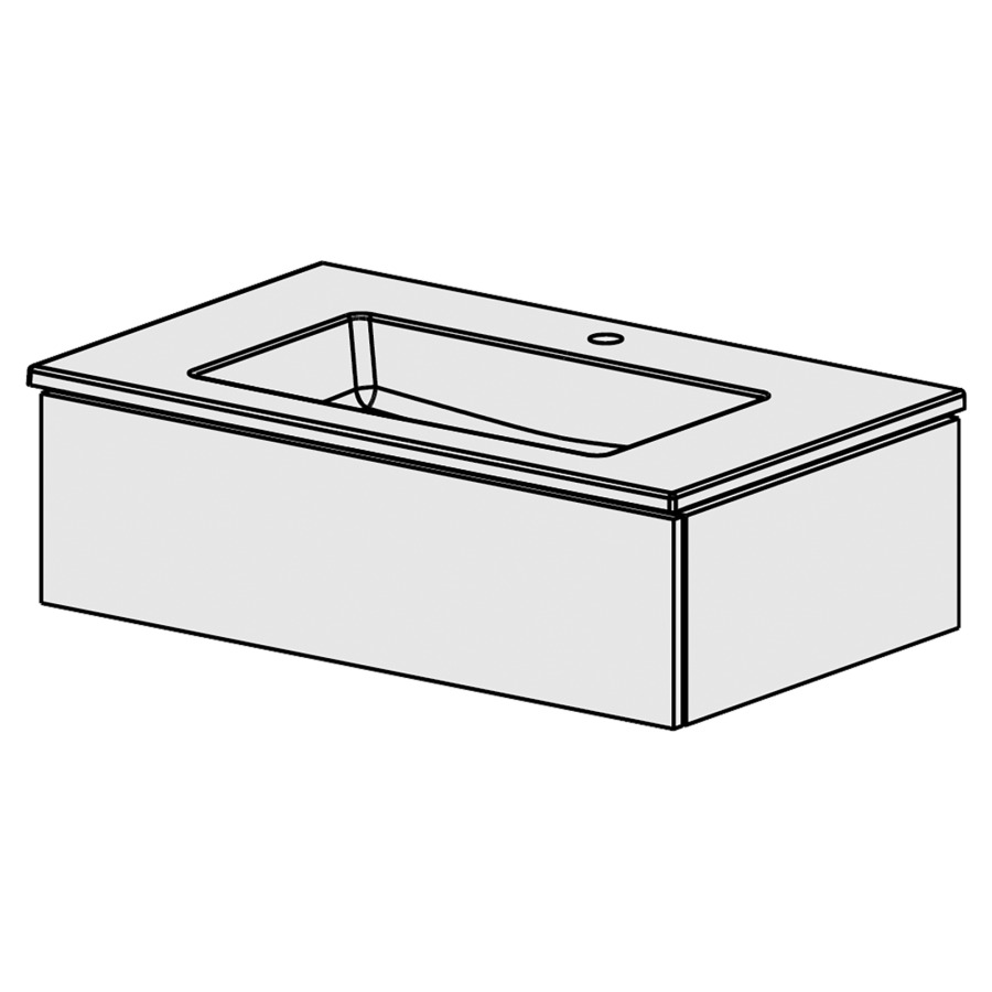 Meuble Stilo Ceram Cube 86