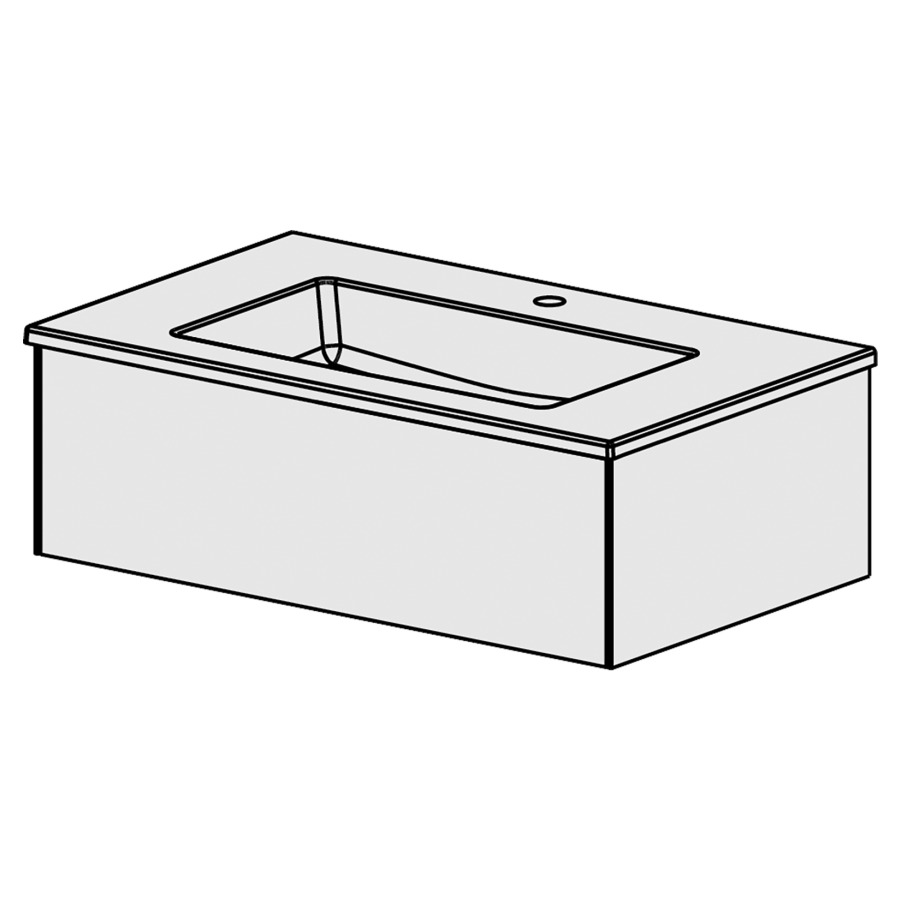 Meuble Pura Ceram Cube 86