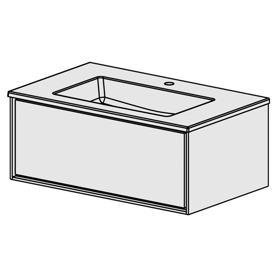 Meuble Harmony Ceram Cube 86,