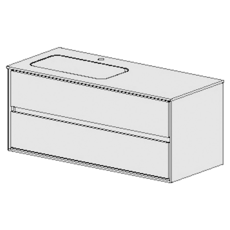 Meuble Harmony Mineral Brillant 120,5cm
