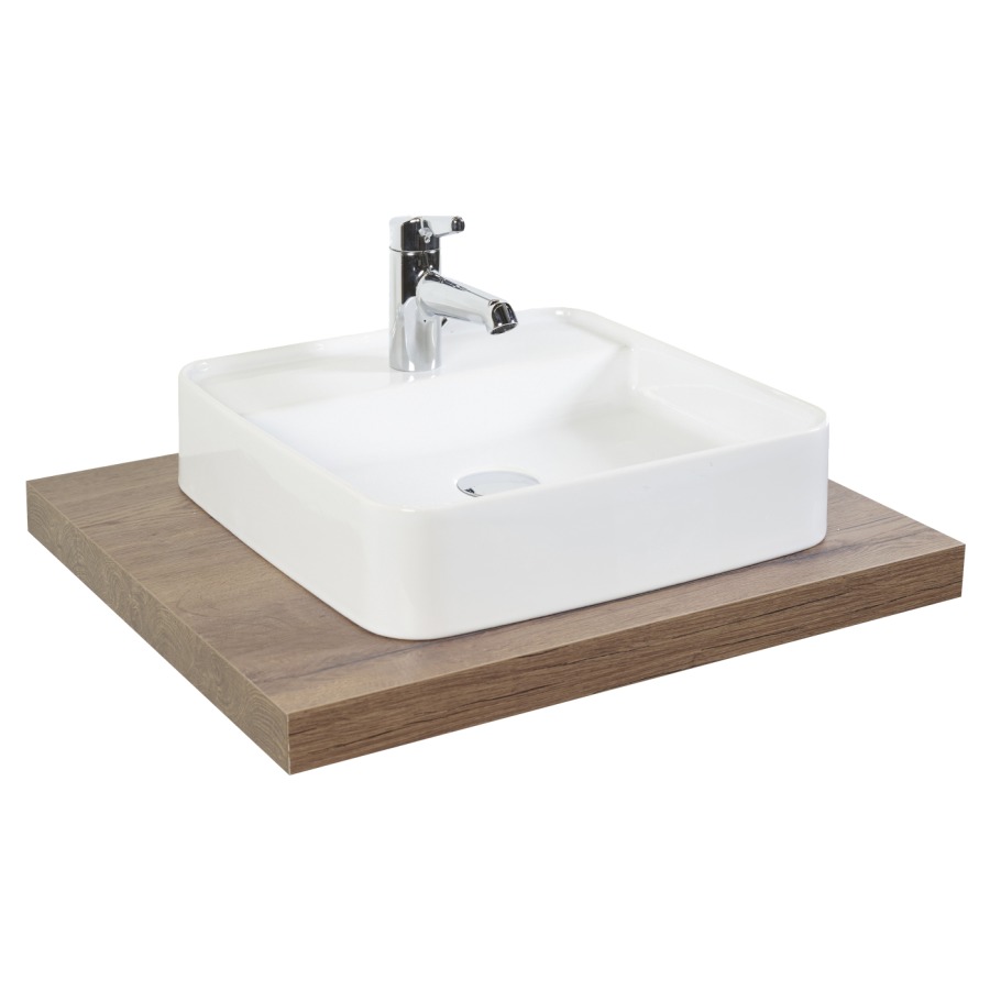 Lavabo Léa
45 x 45 x 11 cm
Lavabo à poser
en céramique
sans trop-plein