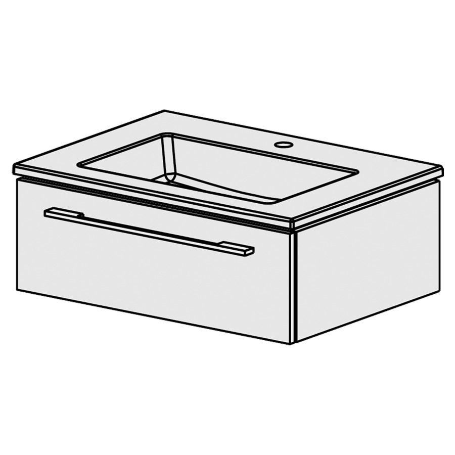 Meubles Stilo Ceram Cube 71 cm