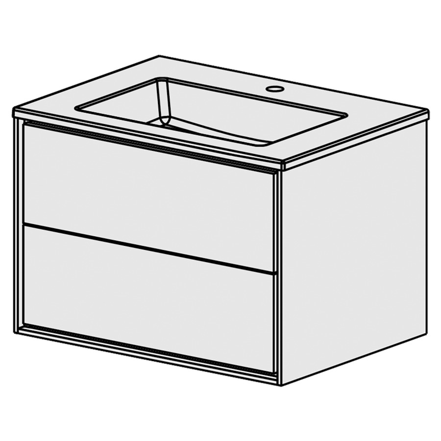 Meuble Harmony Ceram Cube 71,