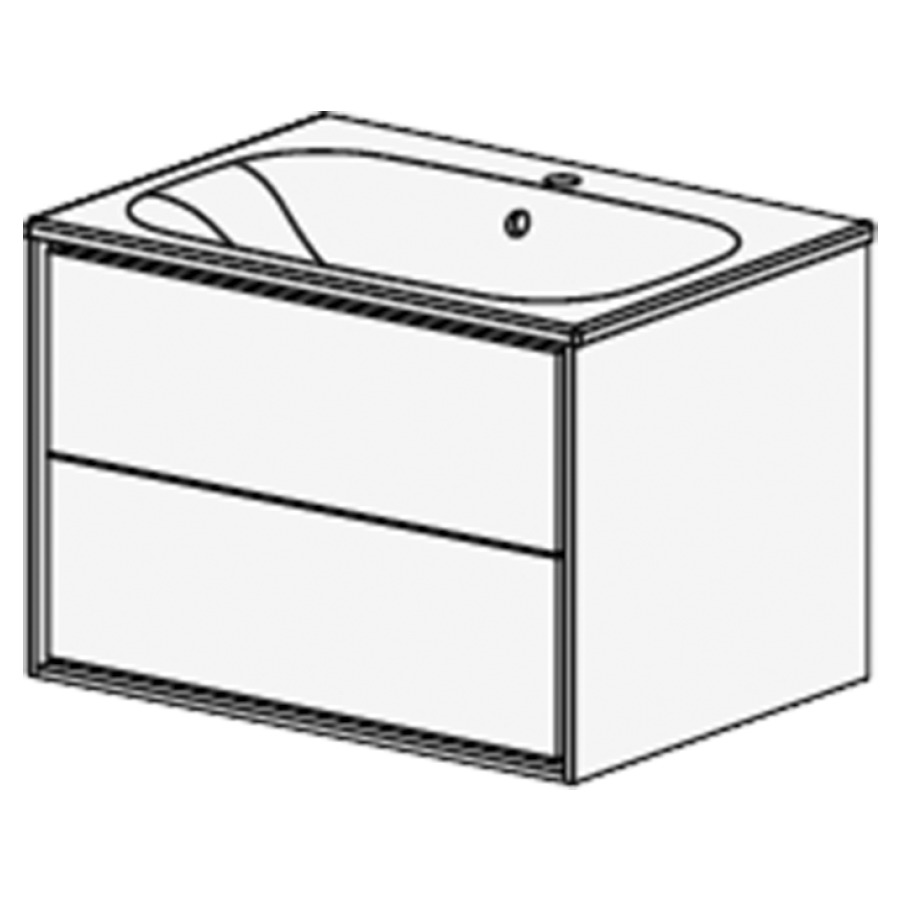 Meuble Harmony Ceram Move II 71 cm