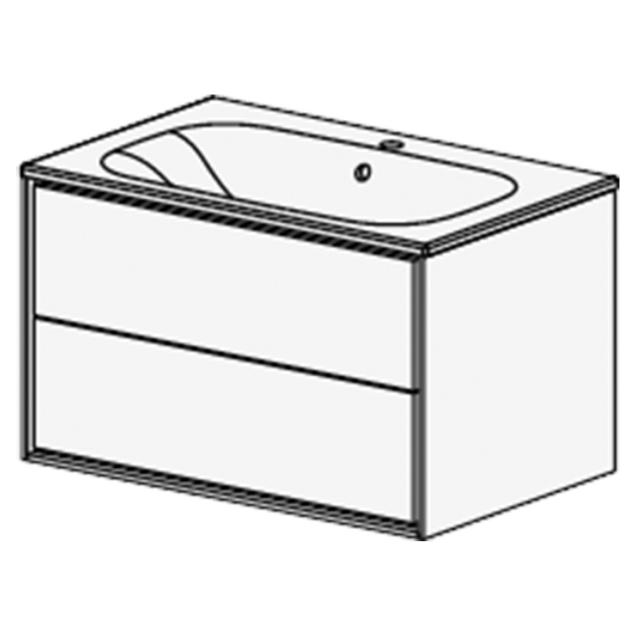 Meuble Harmony Ceram Move II 81 cm