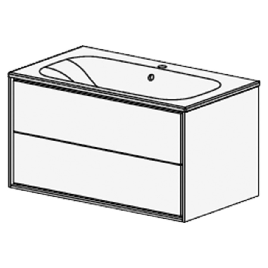 Meuble Harmony Ceram Move II 91 cm