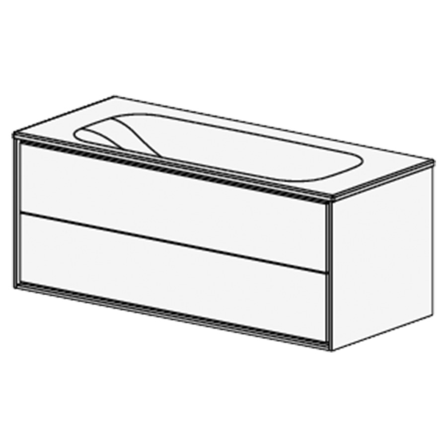 Meuble Harmony Ceram Move II 121 cm