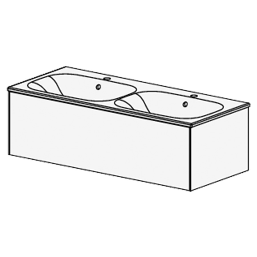 Meuble pura Ceram Move II 71 cm