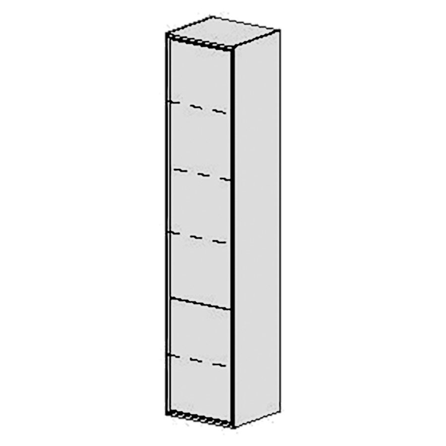Armoires hautes Harmony Anthracite 37 cm