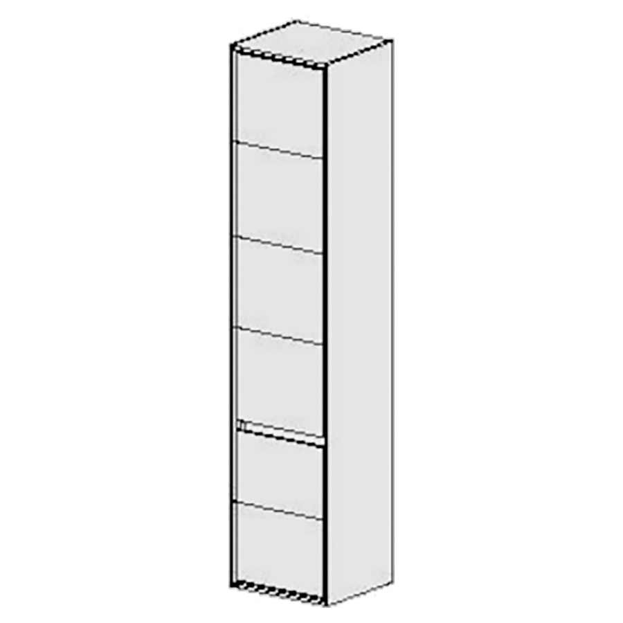 Armoires hautes Harmony
Anthracite
37 cm
L :37 / H : 170 / P : 33,7 cm
2 portes, charnières à droite
Avec liste décor
4 rayons
Côtés visibles anthracite
Faces Modern
