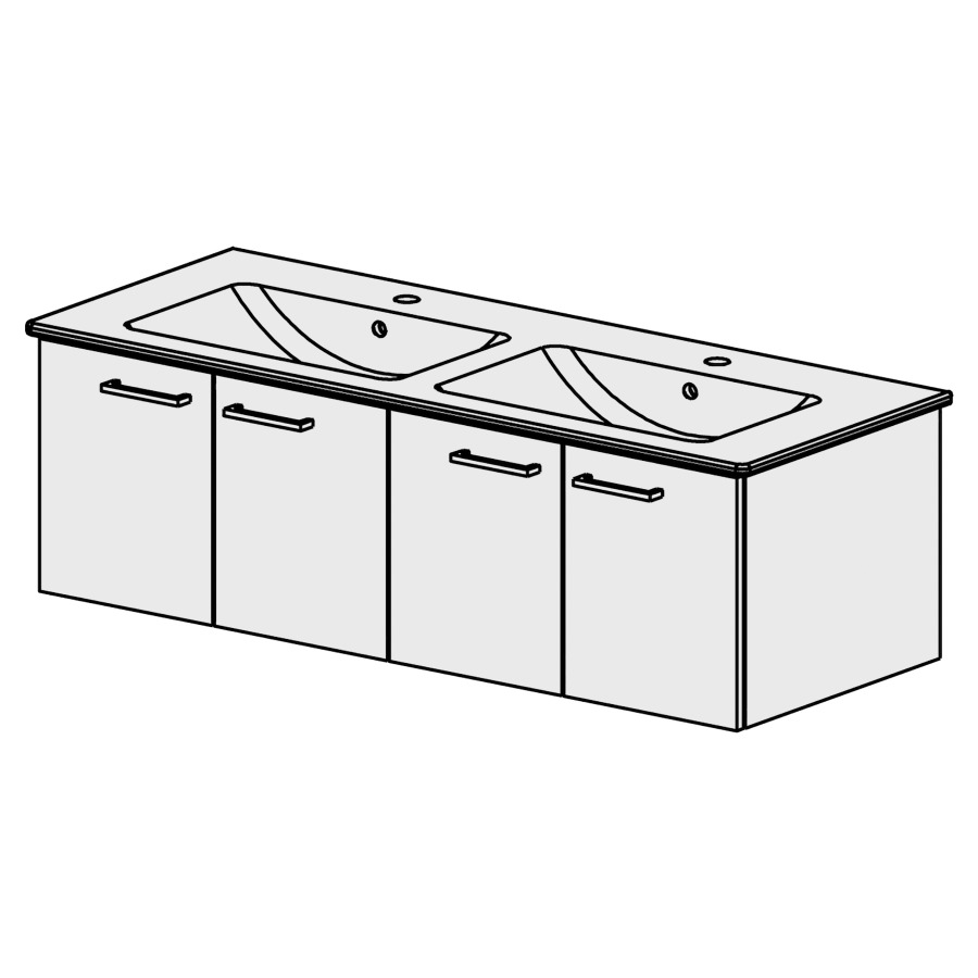 Meuble  Venticello-Smart 130cm