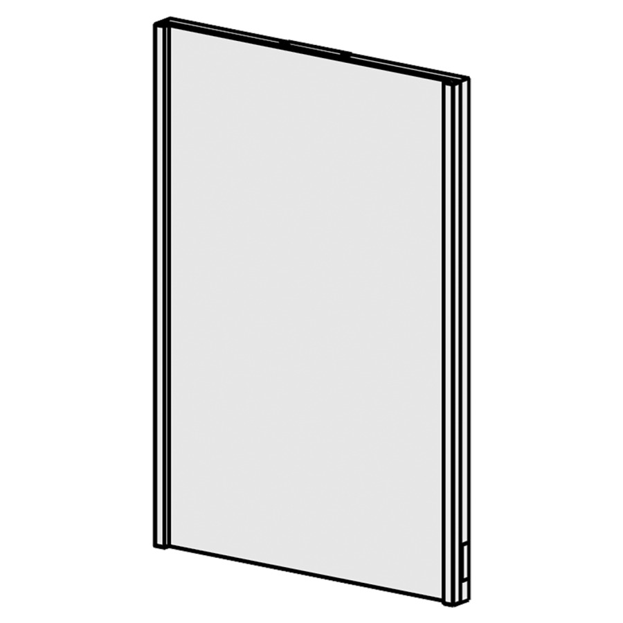 Panneau miroir Doppio LED 50cm
