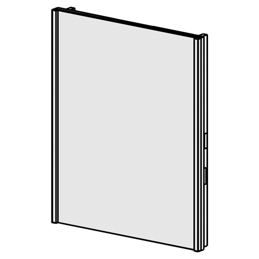 Panneau miroir Doppio LED 60cm