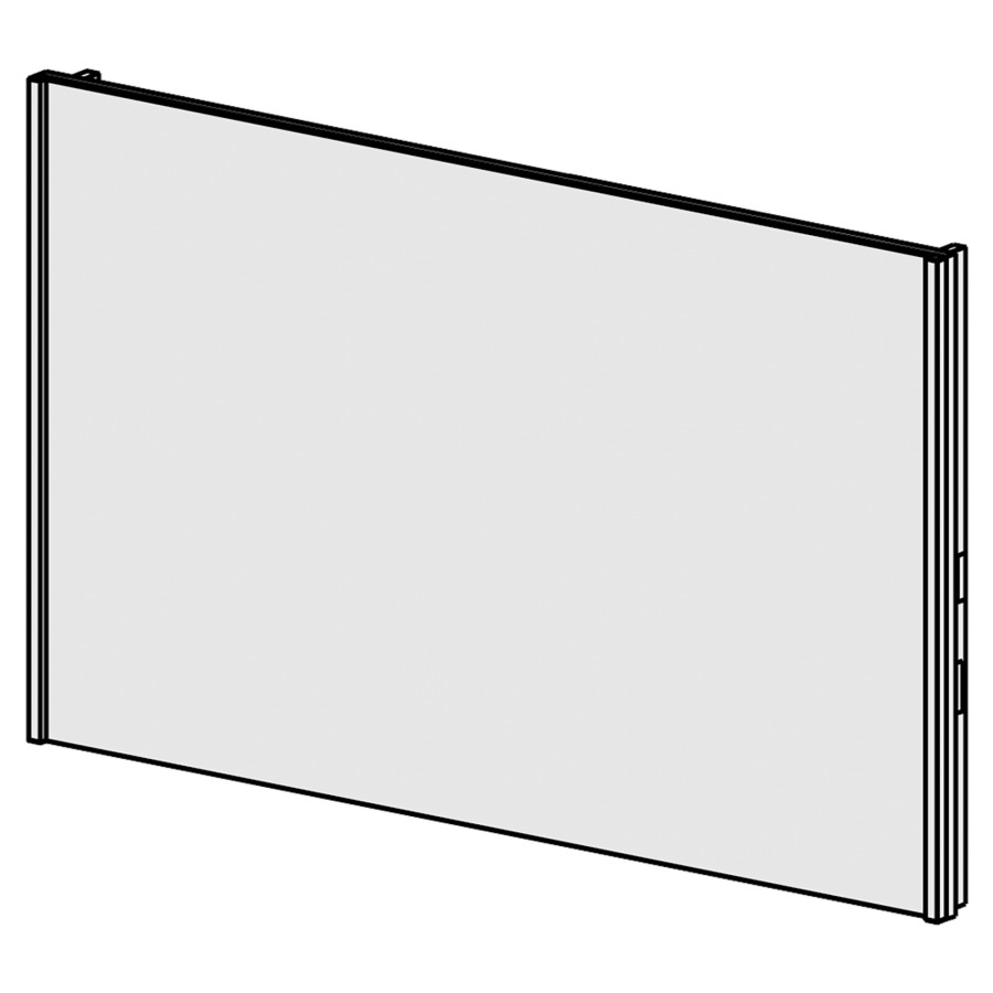 Pan.miroir Doppio LED 120 cm