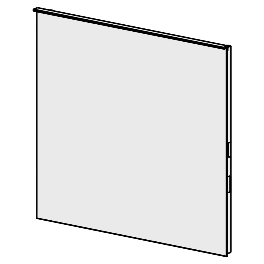 Panneau miroir Linea Led 80cm