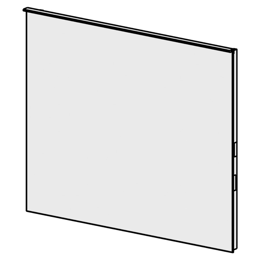 Panneau miroir Linea Led 90cm