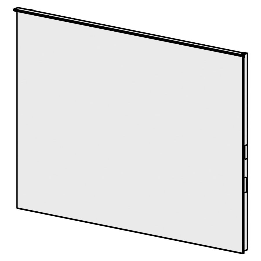 Panneau miroir Linea Led 100cm