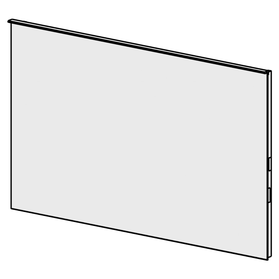 Panneau miroir Linea Led 120cm