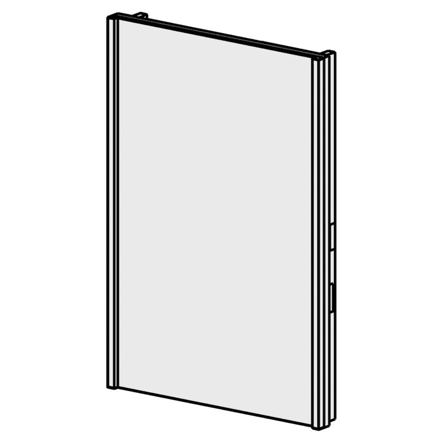 Panneau miroir Doppio LED 50cm
L: 50, H: 72,5, P: 1.9cm
LED/2700°K-6400°K /2 x 14W/12v
avec variateur de couleur
sans prise, sans rayon
corps stratifié ST argent
2 éclairages (gauche + droite)
certifié IP44