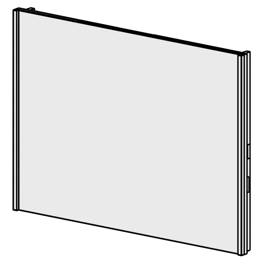 Pan. miroir Doppio LED 100 cm
L: 100, H: 72,5, P: 1.9cm
LED/2700°K-6400°K /2 x 14W/12v
avec variateur de couleur
sans prise, sans rayon
corps stratifié ST argent
2 éclairages (gauche + droite)
certifié IP44