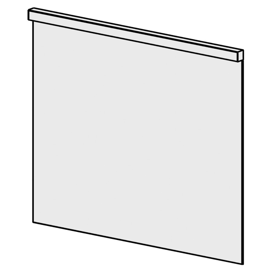Spiegelwand Viva New Gen. LED 90cm