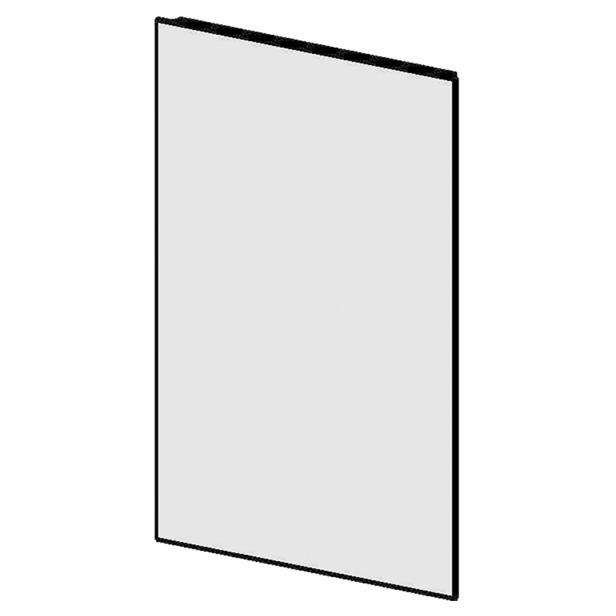 Stand-alone éclairage & miroir
L: 50, H: 72,5, P: 1,6 cm