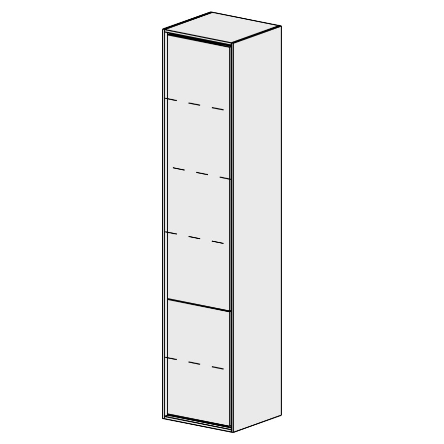 Armoire haute Harmony 37 cm