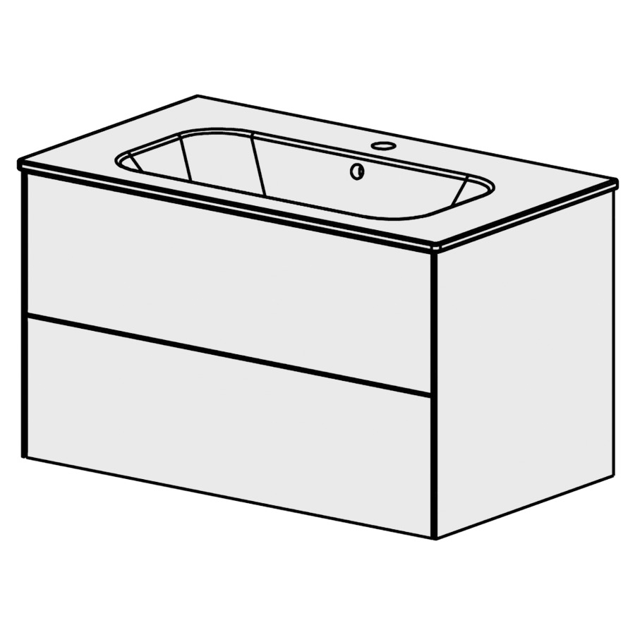 Meuble Stilo Ceram 61 cm
