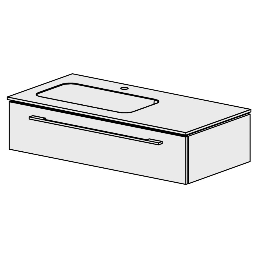 Meuble Stilo Mineral 106 cm