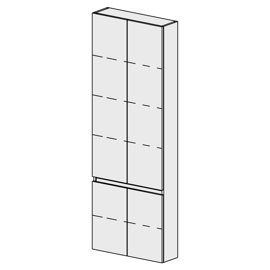 Armoire haute Sélection 18 cm