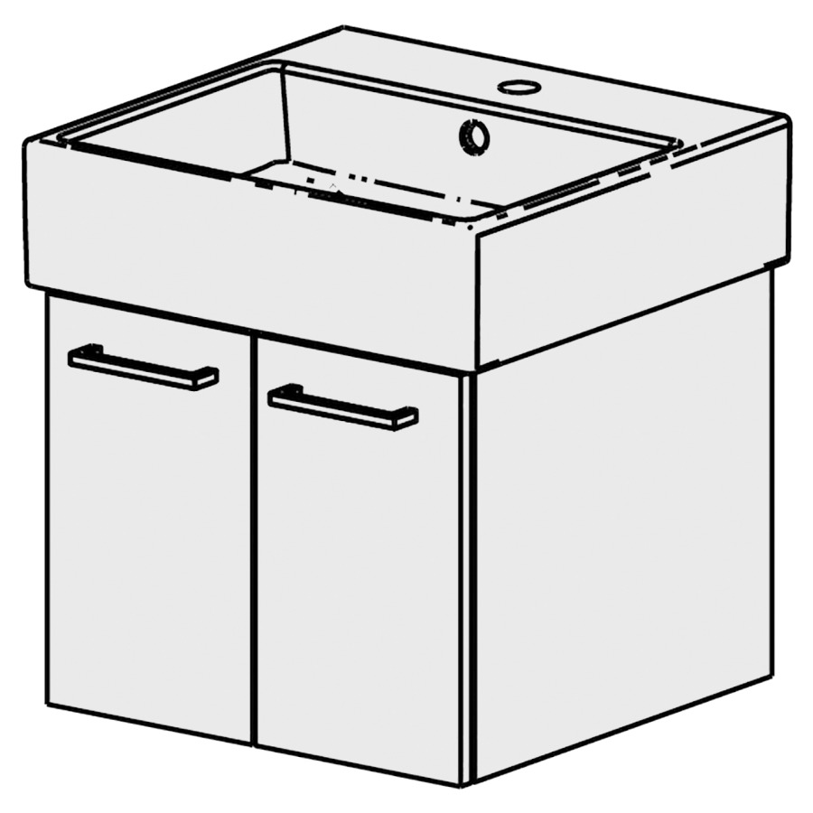 Meuble Vero Air-Smart 50 cm