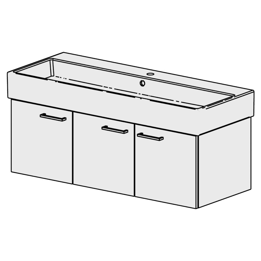 Meuble Vero Air- Smart 120 cm