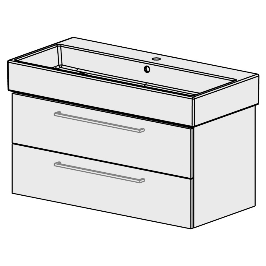 Meuble Vero Air- Maxi 100 cm