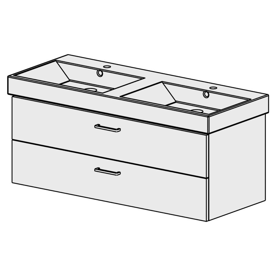 Meuble Zero- Maxi 125 cm