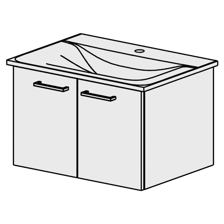 Meuble Connect Air-Smart 64 cm