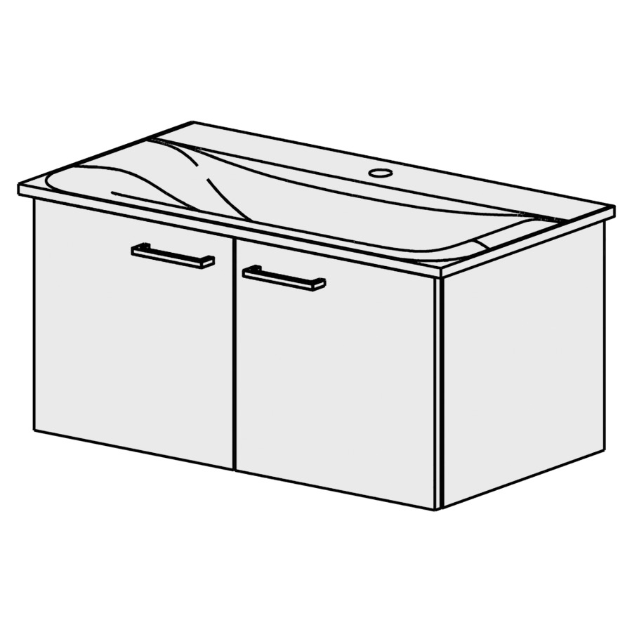 Meuble Connect Air-Smart 84 cm
