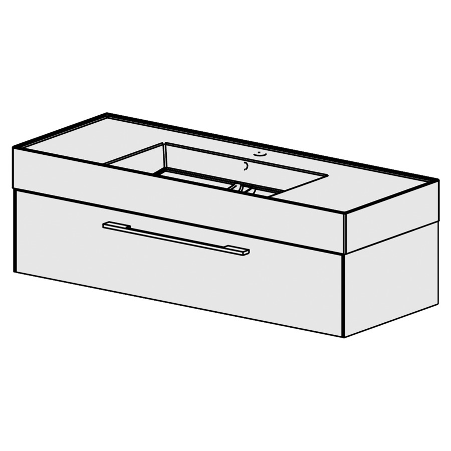 Meuble Svelto 121 cm