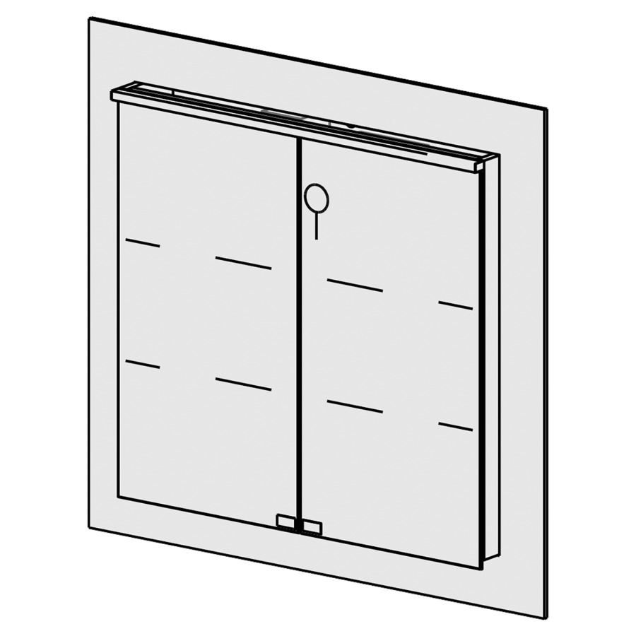 Armoire de toilette Integro 45 / 80cm,