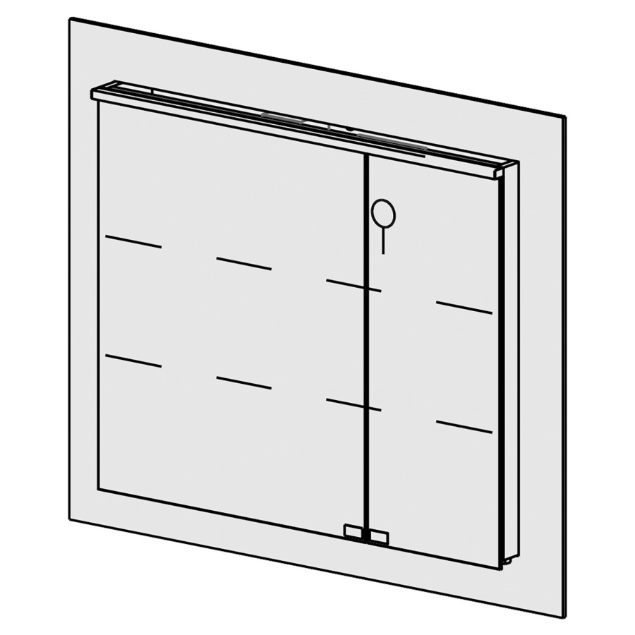 Armoire de toilette Integro 45 / 90 cm