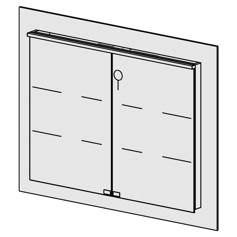 Armoire de toilette Integro 45 / 100 cm