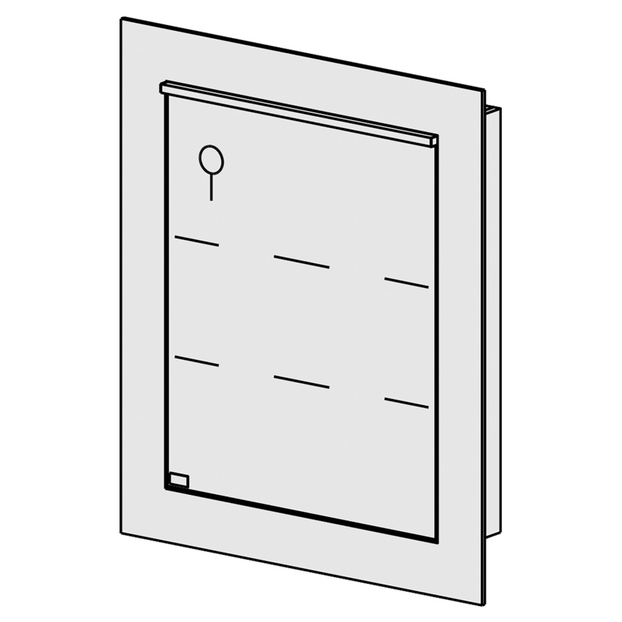 Armoire de toilette Integro Flat 60 cm