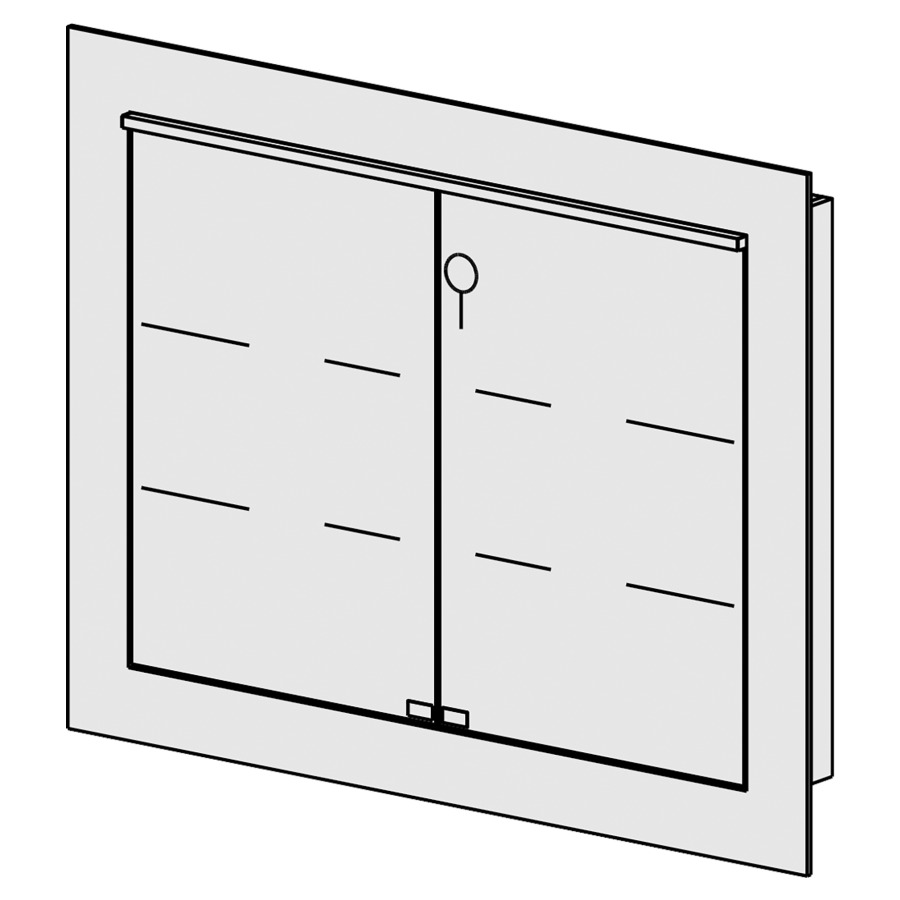 Armoire de toilette Integro Flat 100 cm