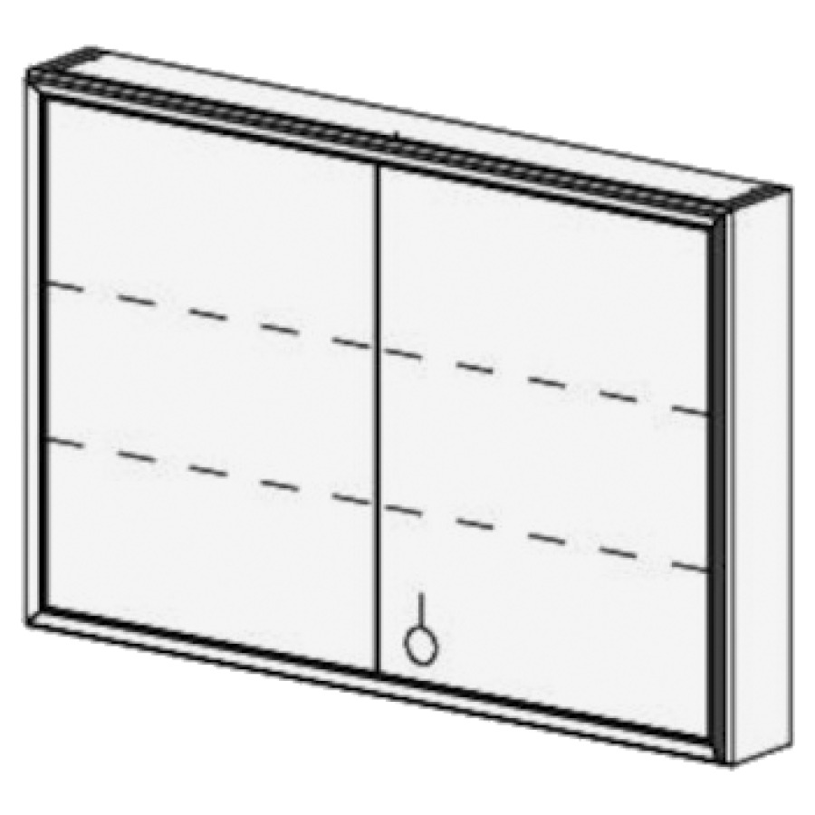 Arm.de toilette VISTA 120 cm
