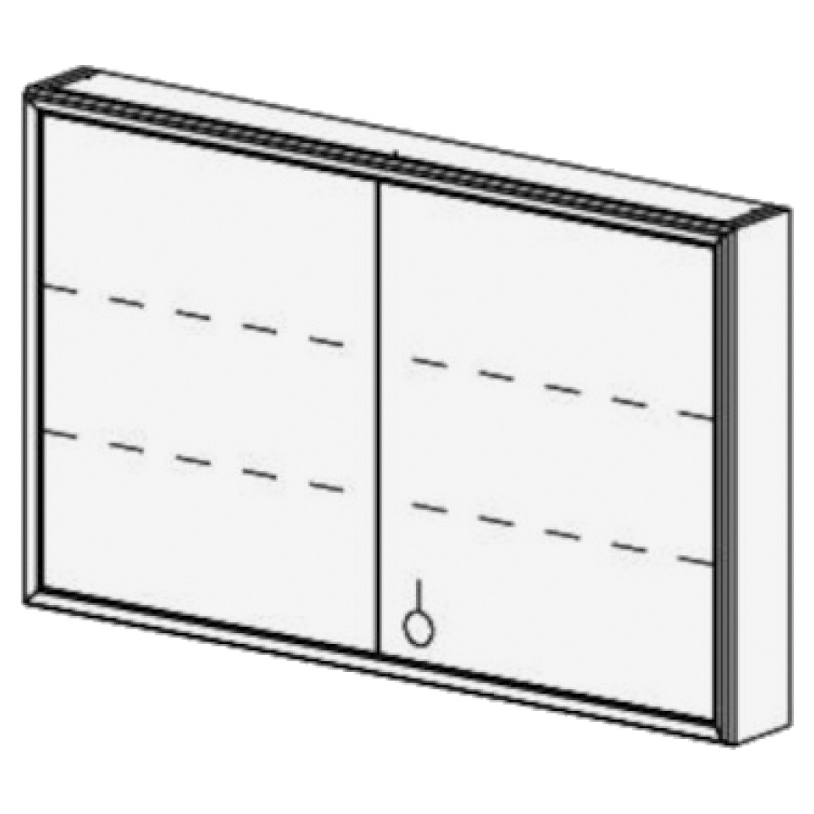 Arm.de toilette VISTA 130 cm